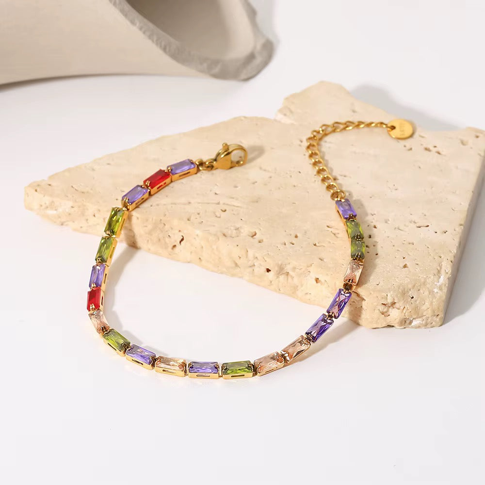 Tennis Colorful Bracelet✨