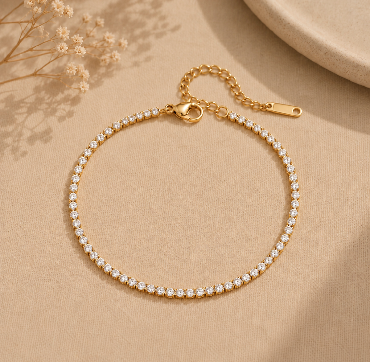 Tennis thin Bracelet✨