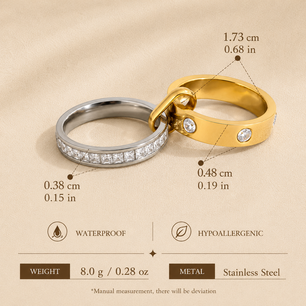 Titanium Ring✨
