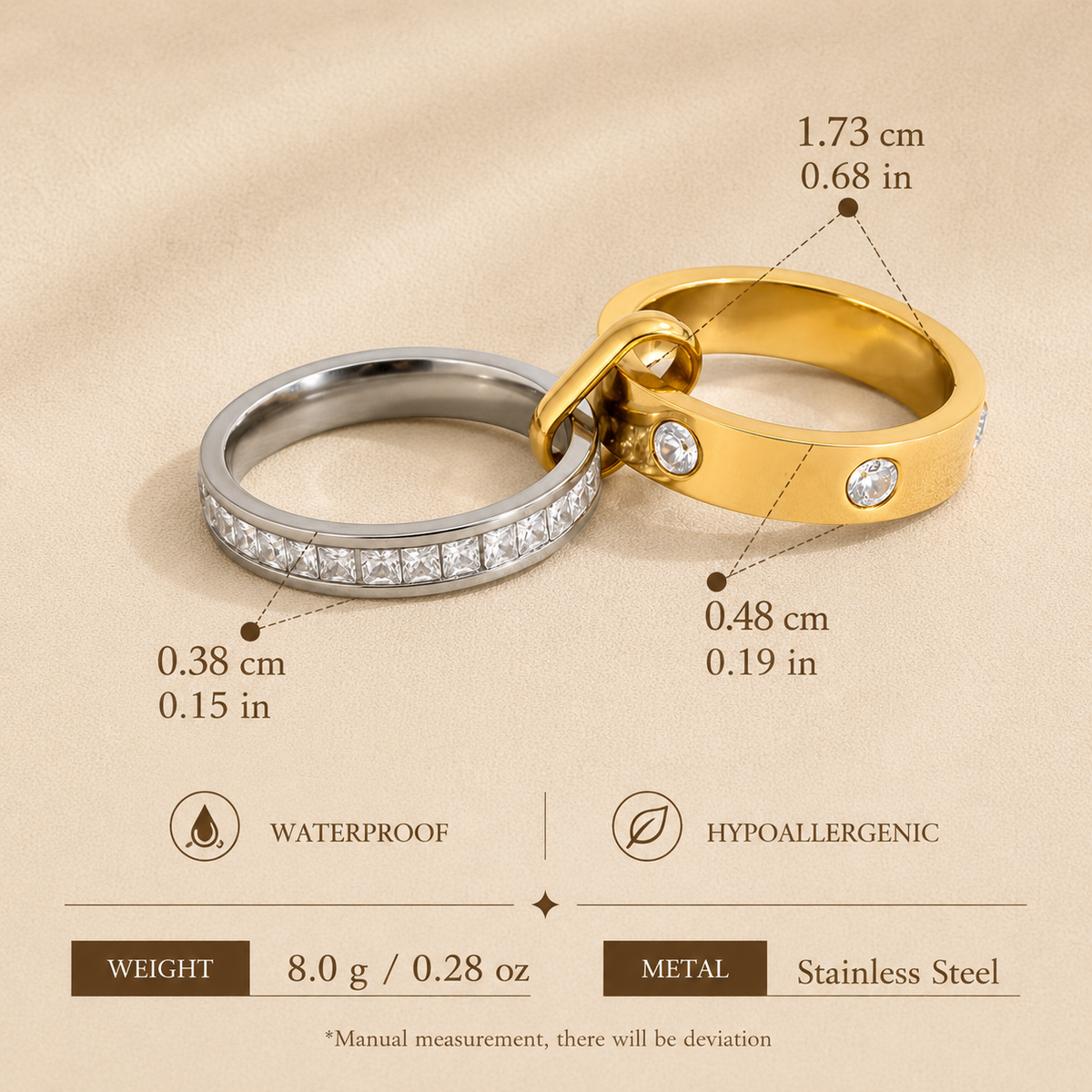 Titanium Ring✨