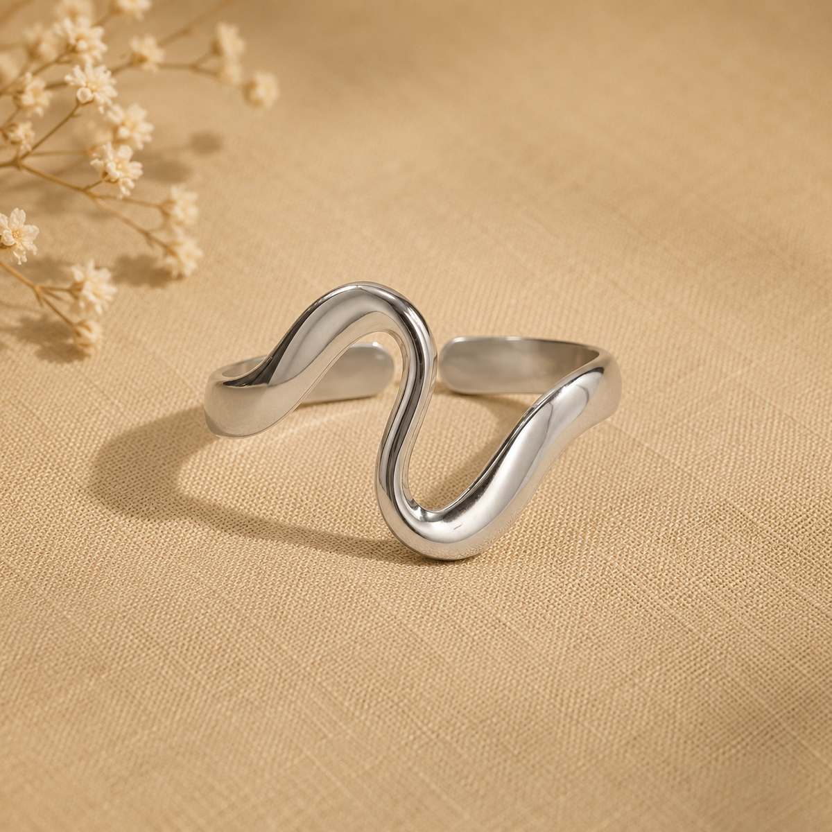 Silver Moon Ring✨