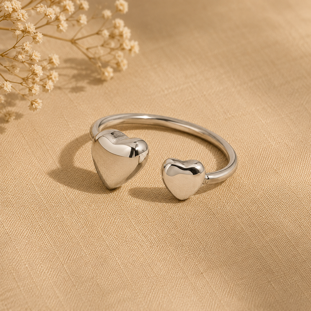 Silver Moon Ring✨