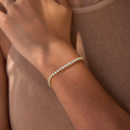 Tennis Thin Gold Bracelet✨