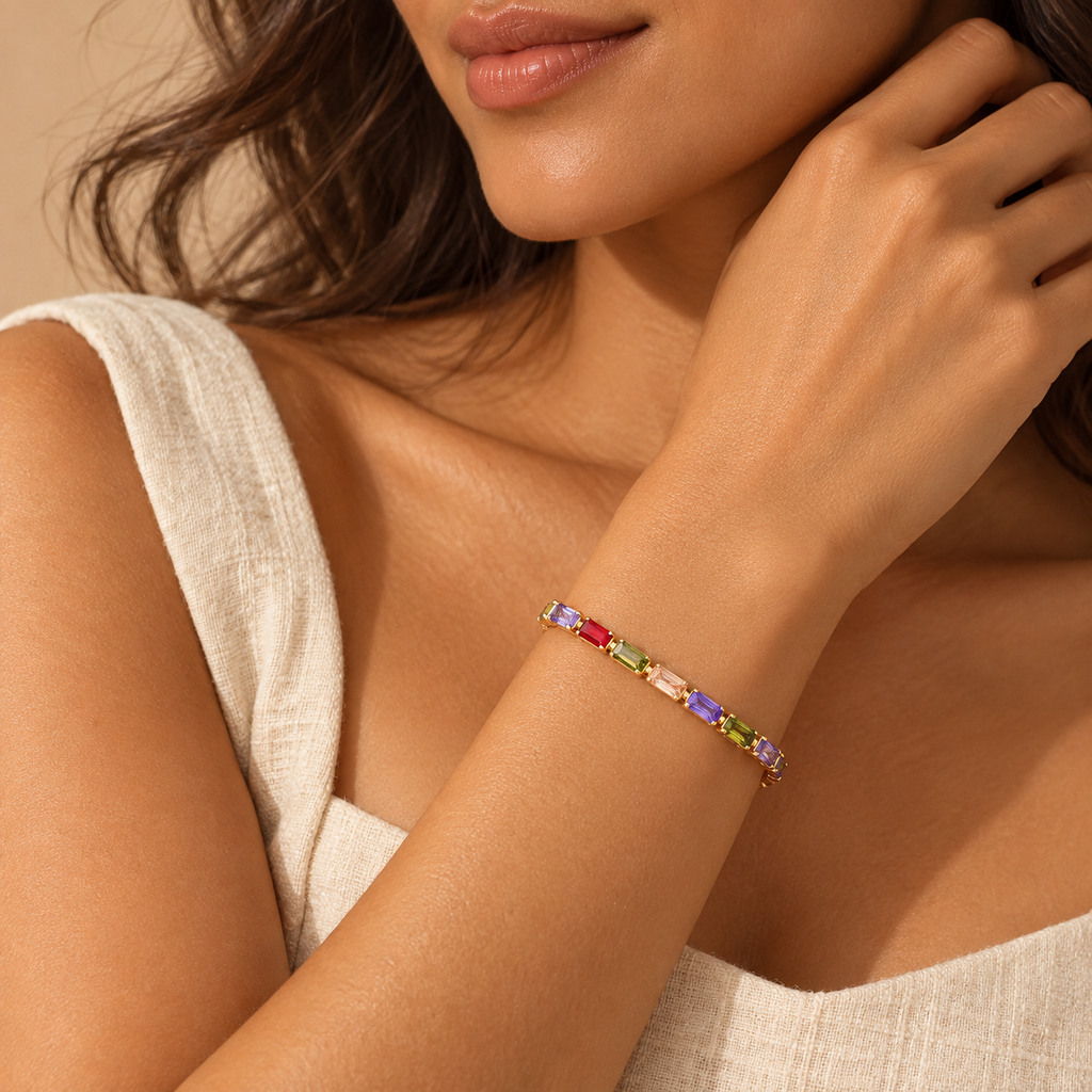 Tennis Colorful Bracelet✨